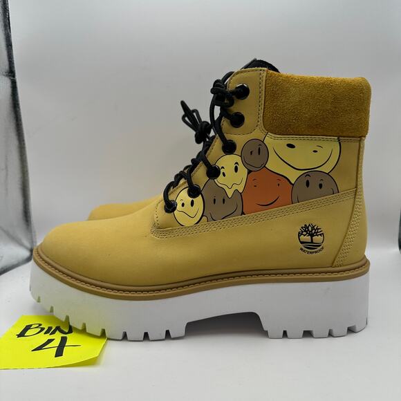 TIMBERLAND Women's 11 RARE Platform boot Shades of Happiness - Picture 5 of 7